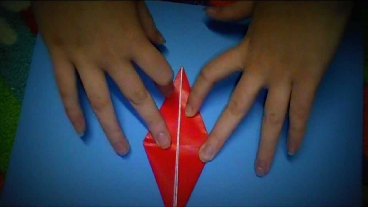 Gum Wrapper Origami Crane The Best Origami Crane Tutorial