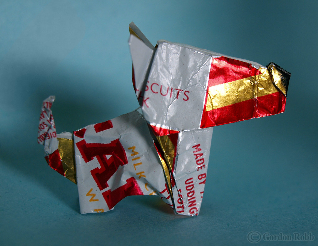Gum Wrapper Origami Crane The Worlds Newest Photos Of Origami And Wrapper Flickr Hive Mind