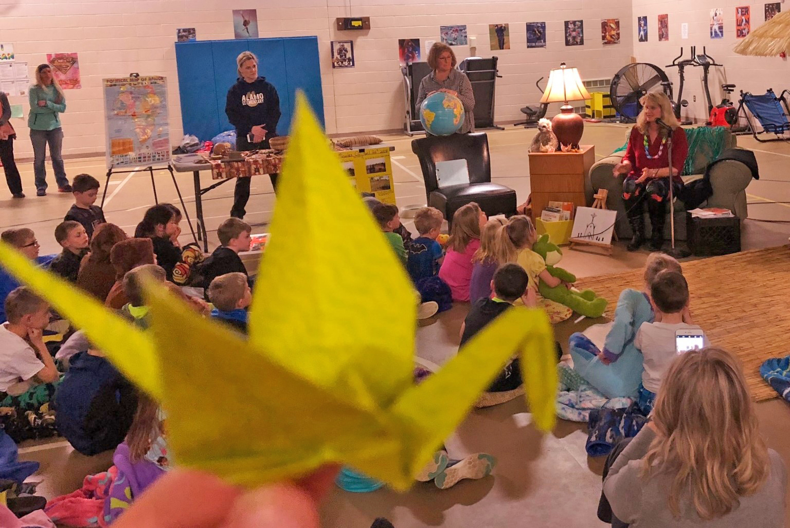Gum Wrapper Origami Crane Why I Make Japanese Origami Cranes 4 H Global Cultural Education