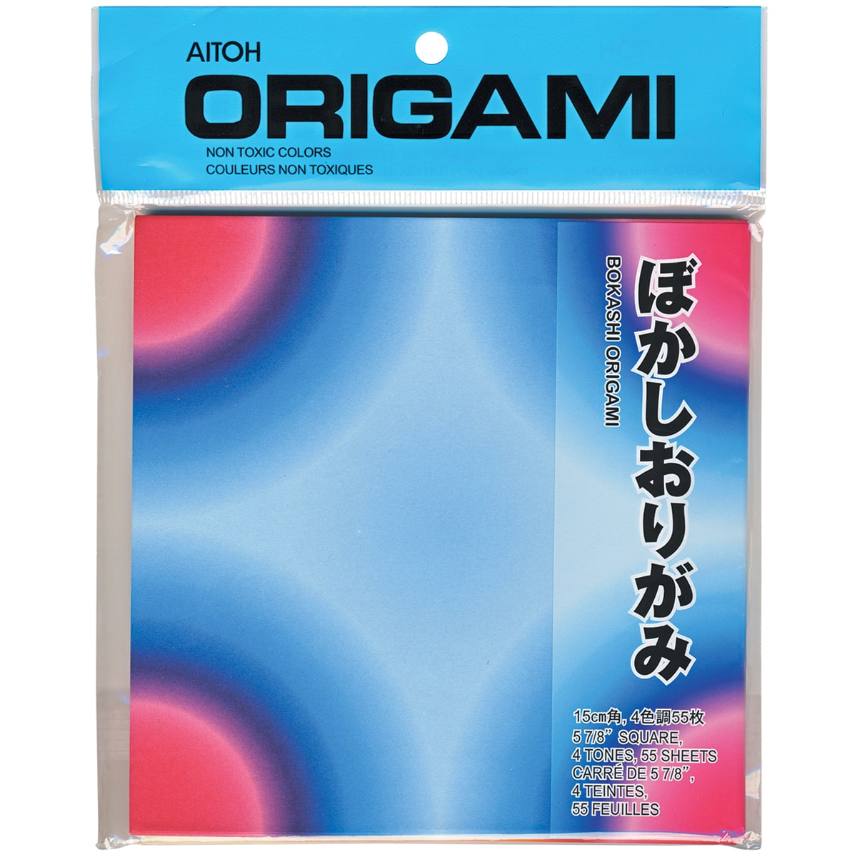 Harmony Origami Paper Aitoh Harmony Origami Paper 5875 5875 Inch 55 Pack Multi Colored