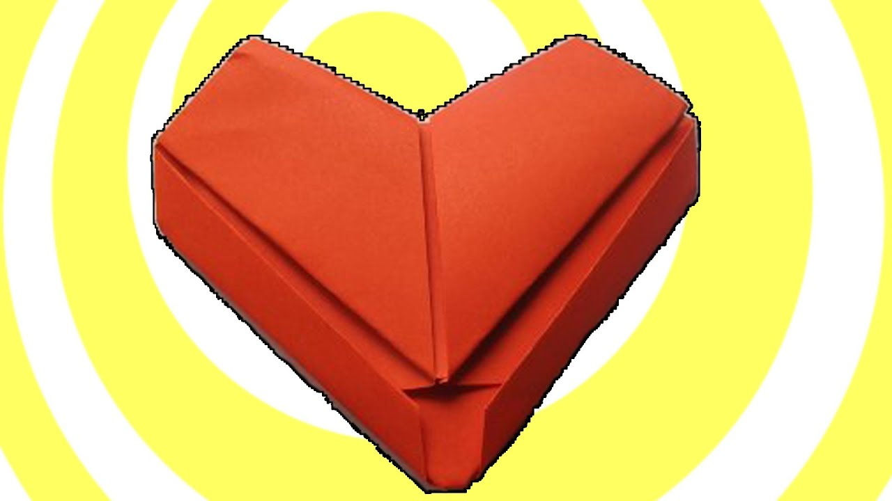 Heart Shaped Origami How To Make An Origami Heart 15 Steps With Pictures Wikihow
