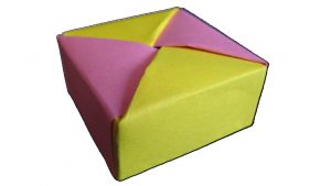 How Do You Do Origami How To Make Origami Box With Lid Origami Wonderhowto
