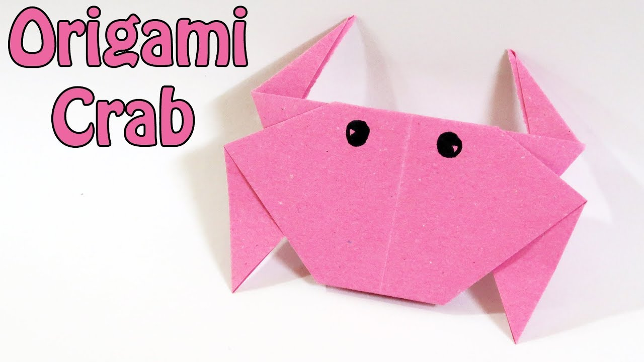 How Do You Make An Origami How To Make Origami Crab Easy Origami Crab Tutorial 2018