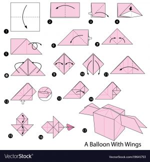 How Do You Make An Origami Make Origami A Balloon With Wings