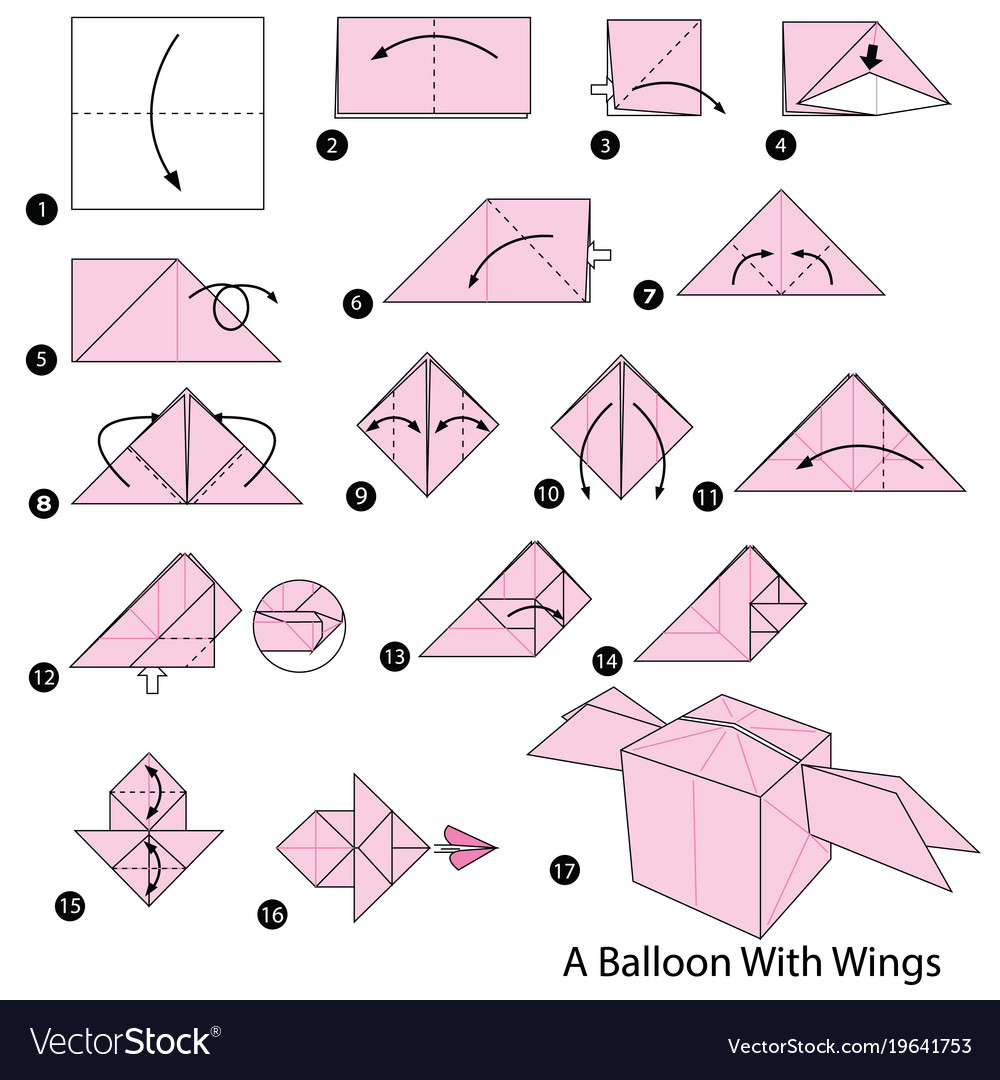 How Do You Make An Origami Make Origami A Balloon With Wings