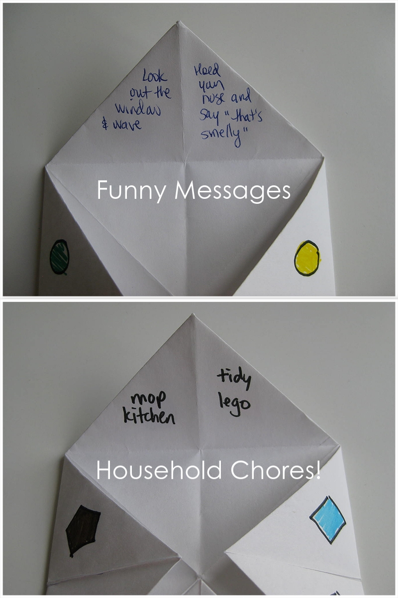 How Do You Make Origami Fortune Tellers My Handmade Home Tutorial Origami Fortune Teller