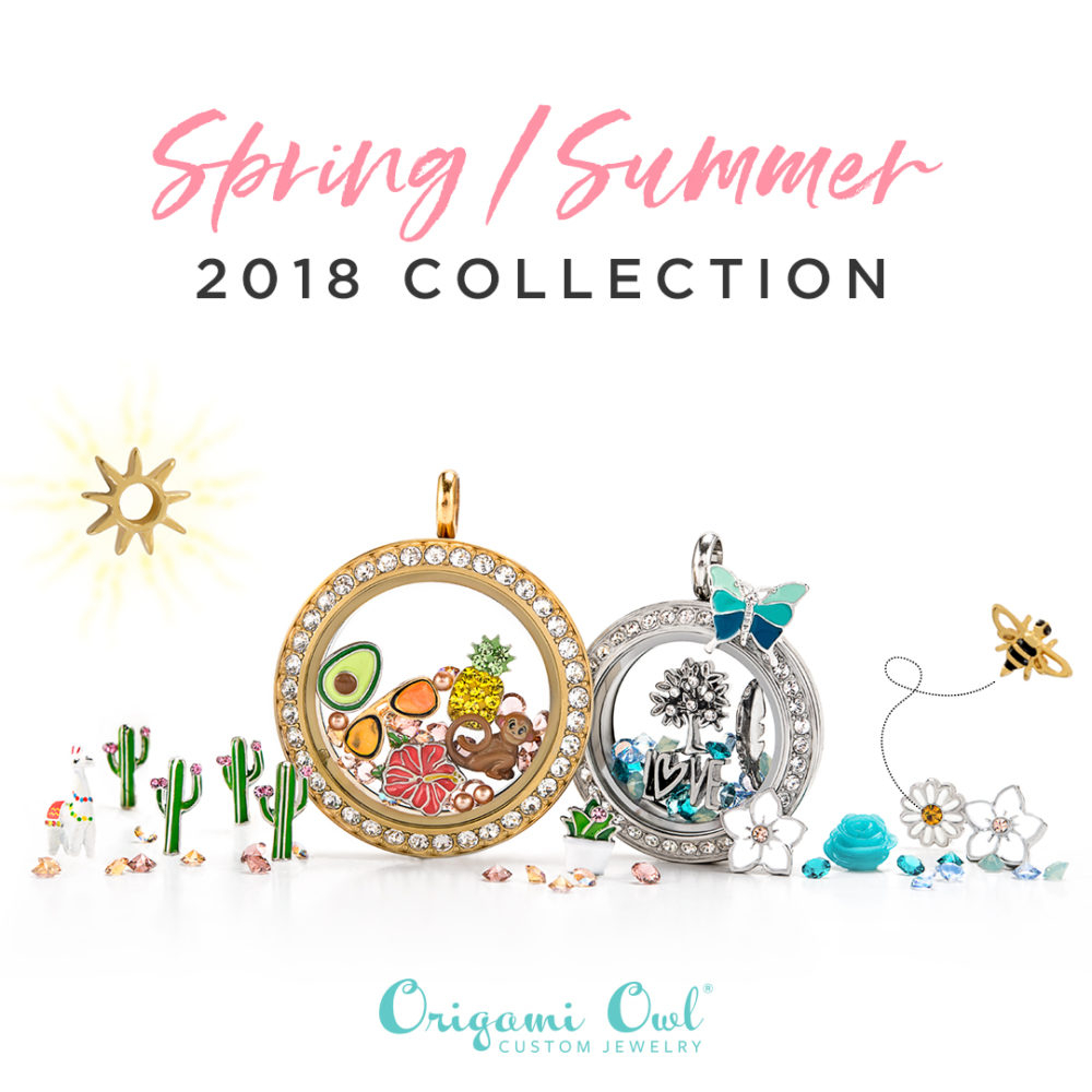 How Many Charms Fit In An Origami Owl Locket Origami Owl Spring And Summer Collection The Joy Of Sparkle