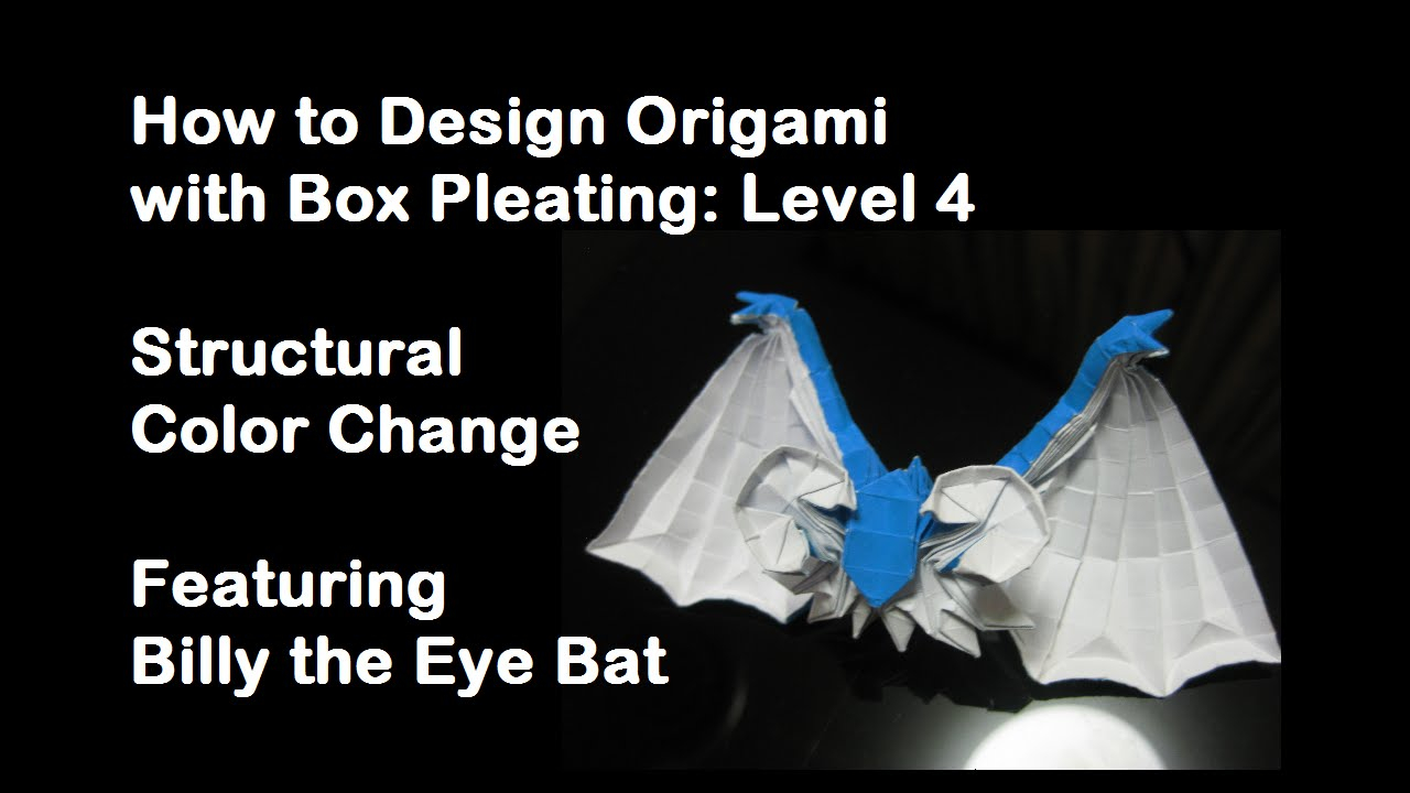 How To Design Origami Box Pleating Origami Design Tutorial Level 4