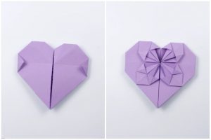 How To Do A Heart Origami How To Make An Origami Heart
