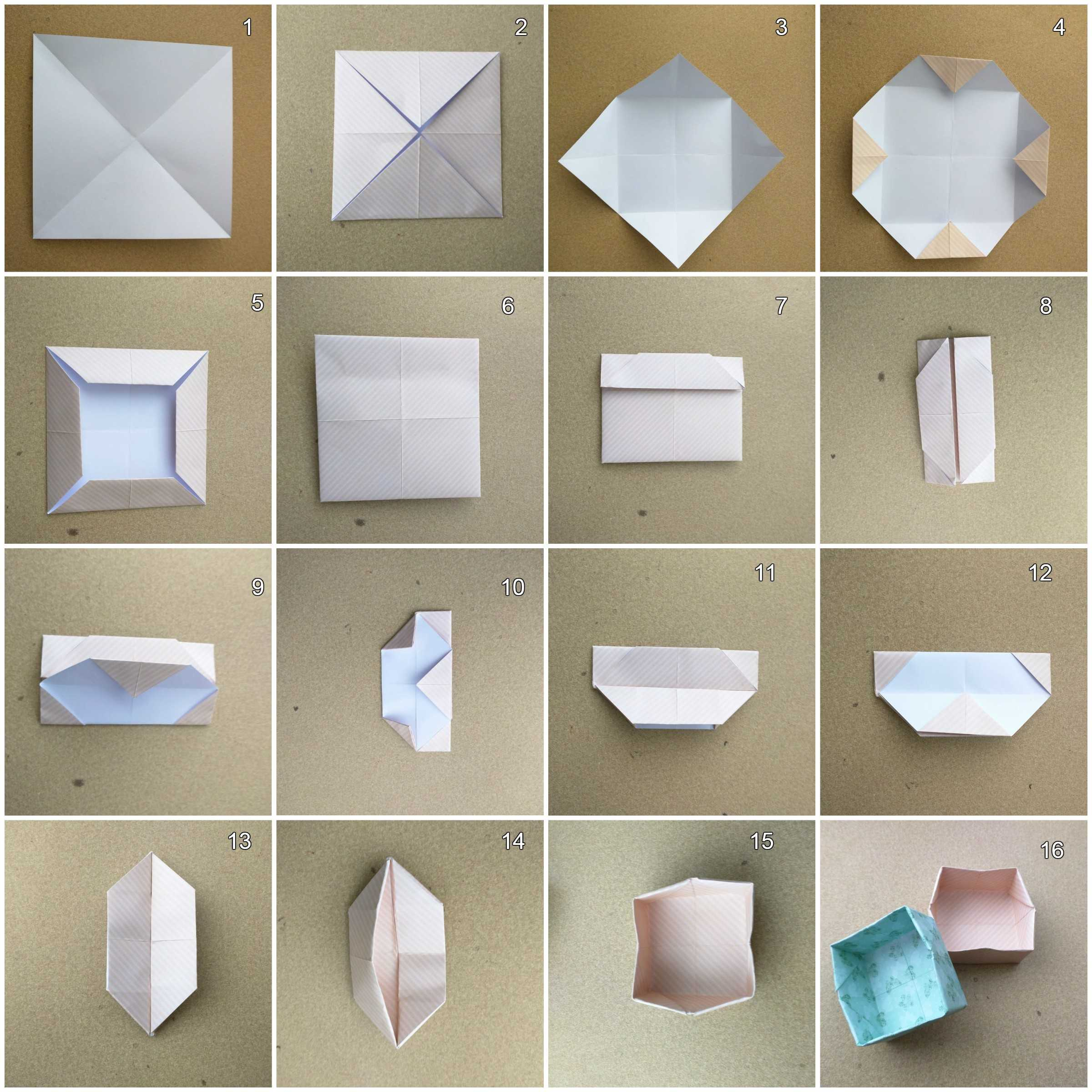 How To Do A Origami Box How To Make Origami Box