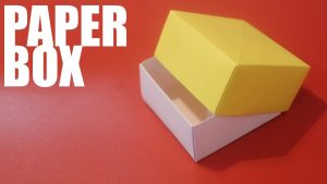 How To Do A Origami Box Origami Paper Box With Lid Tutorial