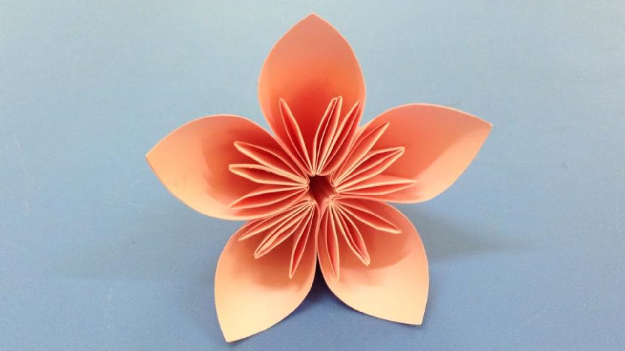 How To Do A Origami Flower How To Make A Kusudama Paper Flower Easy Origami Kusudama For Beginners Making Diy Paper Crafts
