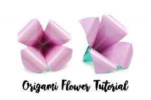 How To Do A Origami Flower Make An Easy Origami Lily Flower