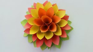 How To Do A Origami Flower Origami Paper Flower Terizyasamayolver