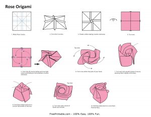 How To Do A Origami Flower Origami Rose Do It And How