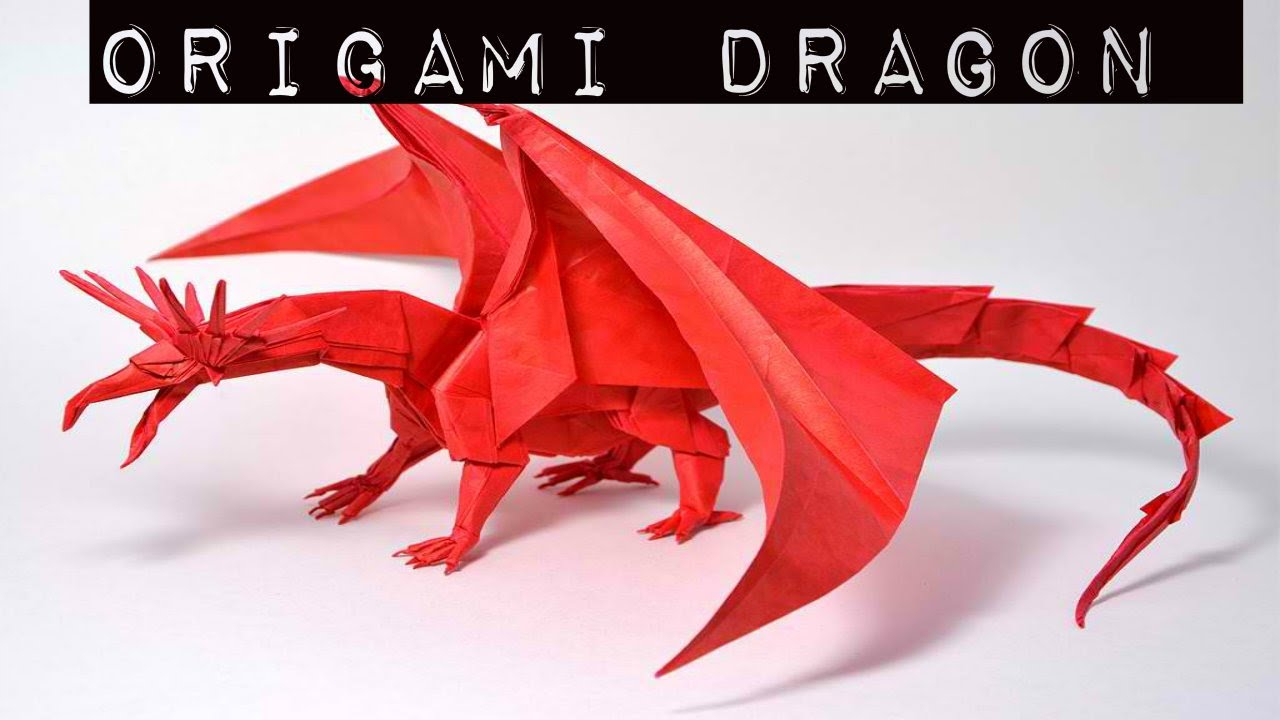 How To Do An Origami Dragon How To Make Origami Dragon Origami Dragon