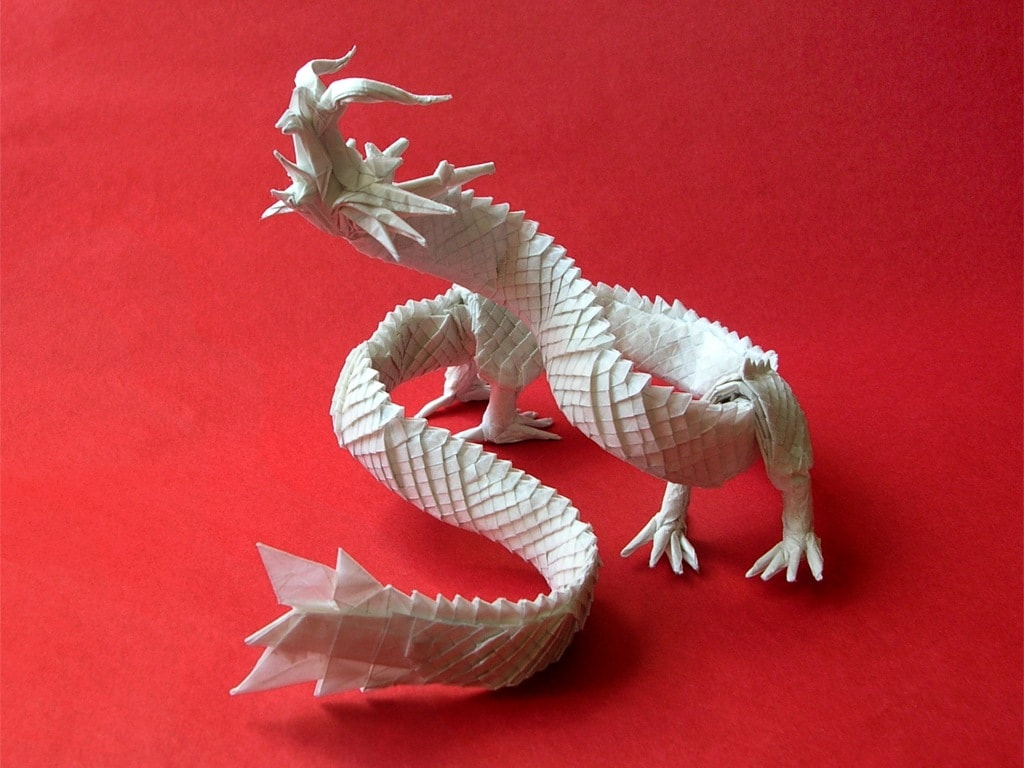 How To Do An Origami Dragon Im Just Winging This Post Full Of Incredible Eastern Style Origami
