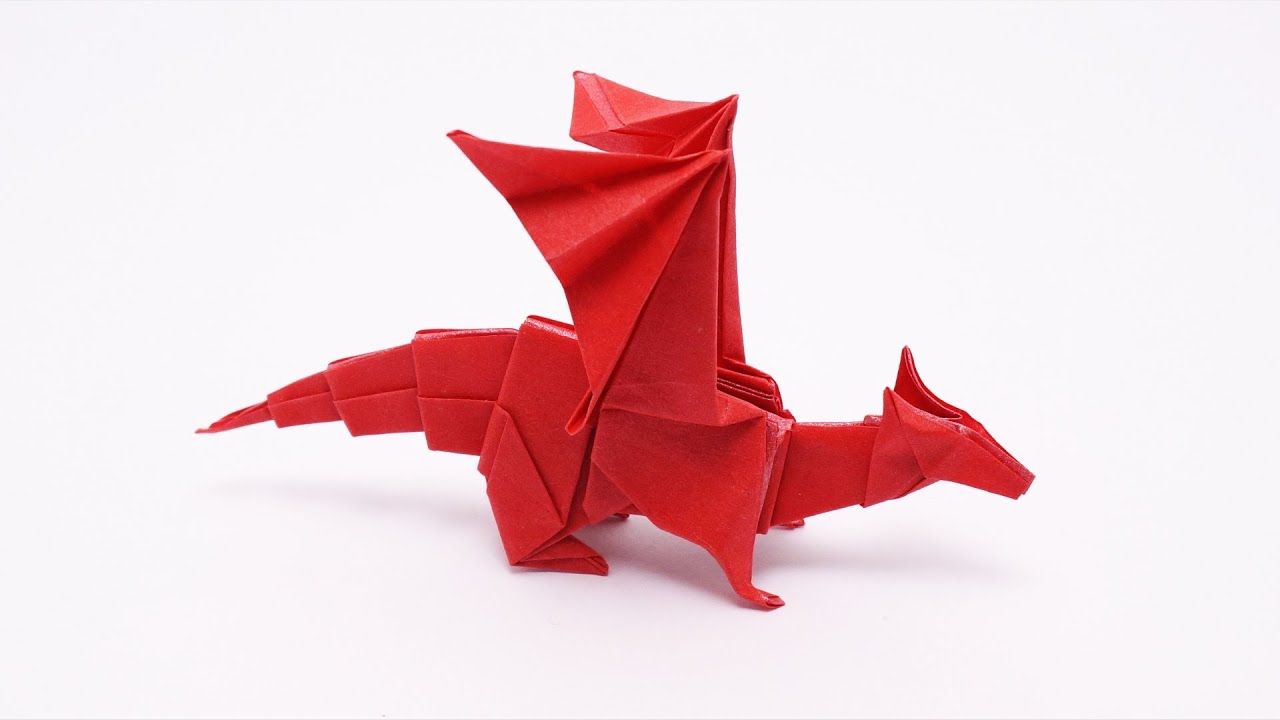 How To Do An Origami Dragon Origami Dragon V2 Jo Nakashima