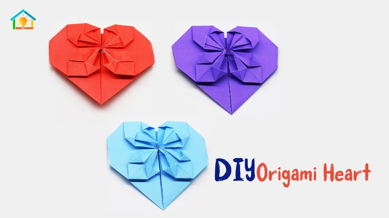 How To Do An Origami Heart Diy Origami Heart Paper Crafts Origami Tutorial How To Make