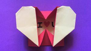 How To Do An Origami Heart How To Make An Easy Origami Heart Box Envelope Paperheart Box Origami Tutorial