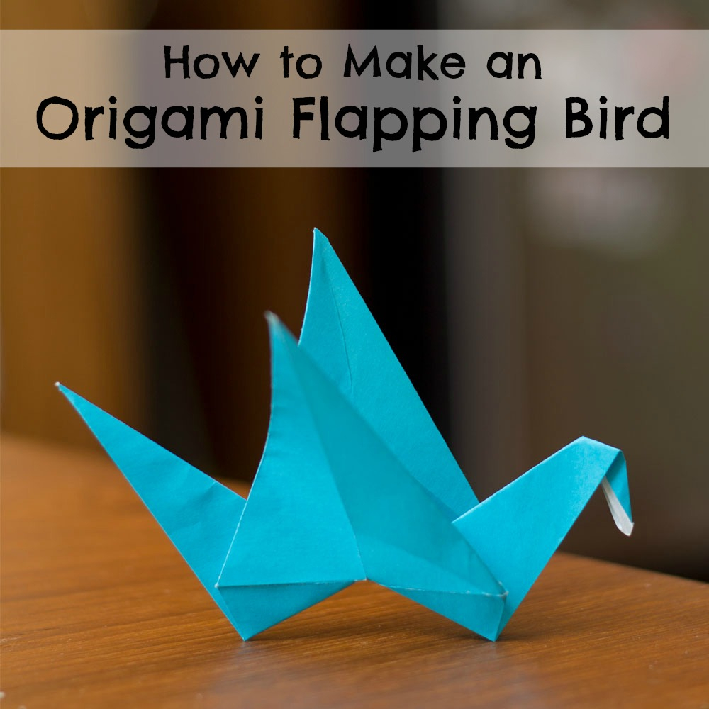 How To Do Origami Bird Step By Step Origami Flapping Bird Researchparent
