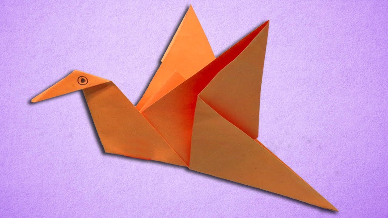 How To Do Origami Bird Step By Step Paper Flapping Bird Making Easy Step Step Origami Birds For Kids