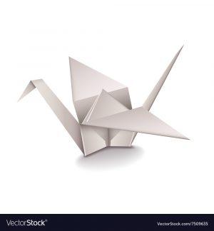 How To Do Origami Crane Origami Crane Isolated On White