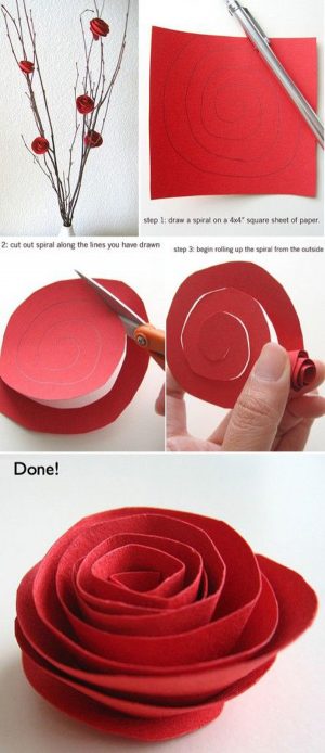 How To Do Origami Rose 40 Origami Flowers You Can Do Art And Design