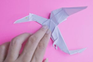 How To Fold A Origami Dragon How To Fold A Targaryen Dragon Out Of Paper With Pictures