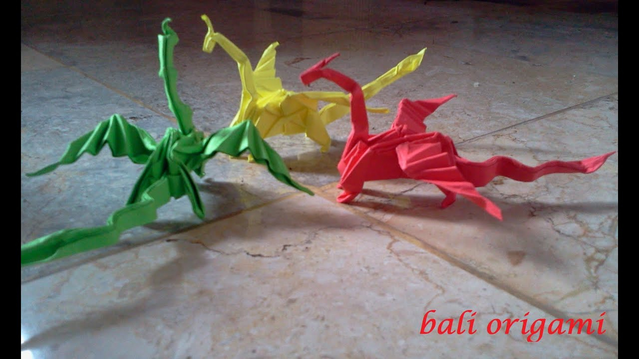 How To Fold A Origami Dragon How To Make Origami Dragon