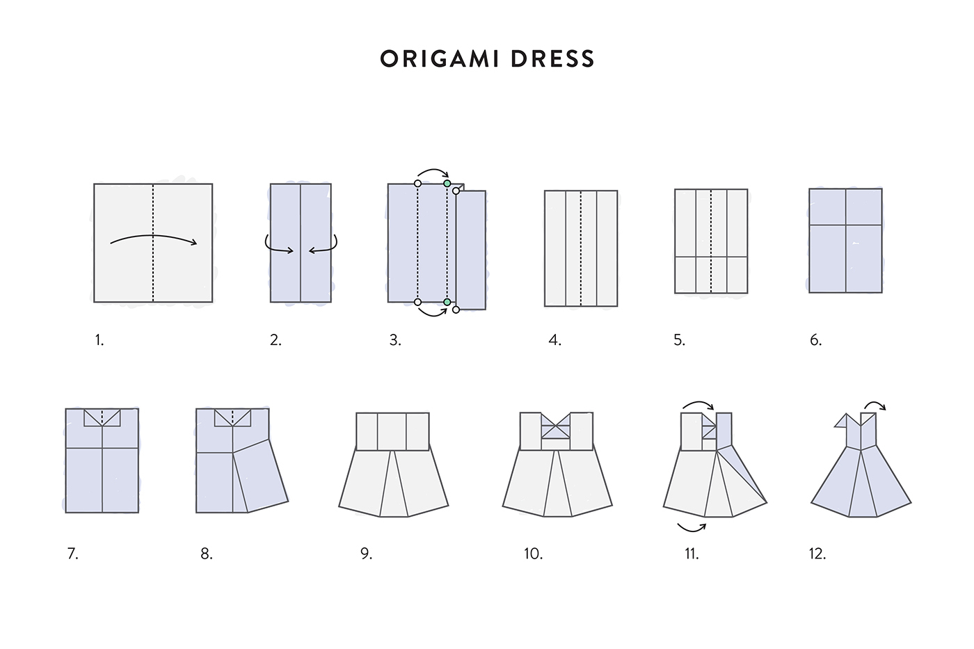 How To Fold A Shirt Origami Diy Birthday Party Decorations Origami Clothes Everywhere