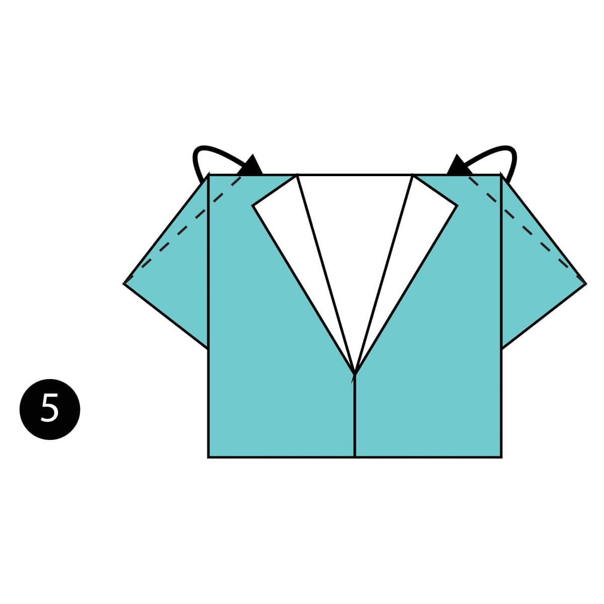 How To Fold A Shirt Origami How To Make An Easy Origami Shirt
