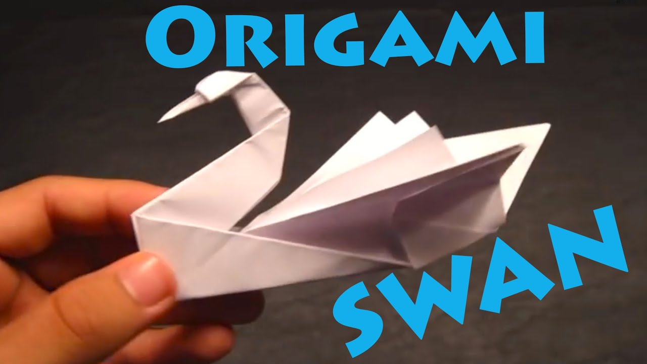 How To Fold An Origami Swan How To Make An Origami Swan Intermediate Robs World