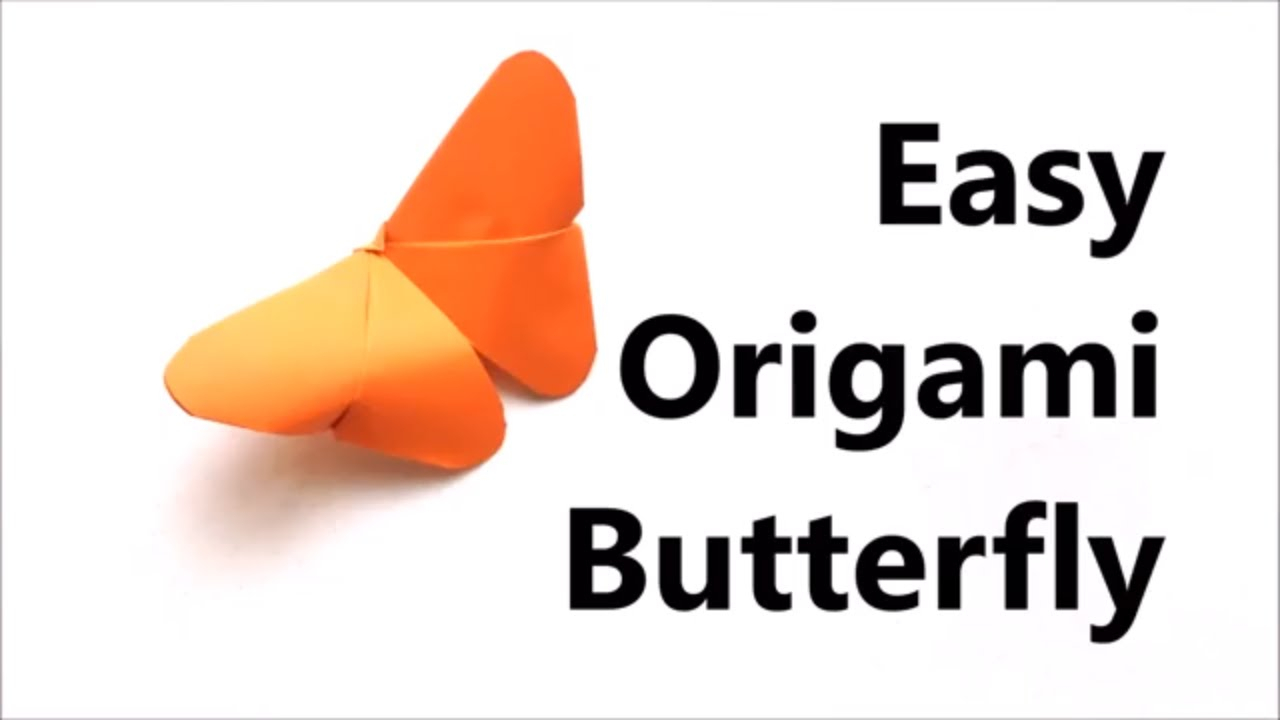 How To Fold Origami Butterfly Easy Origami Butterfly Origami Tutorial For Beginners Paper Butterfly Diy Craft Haven