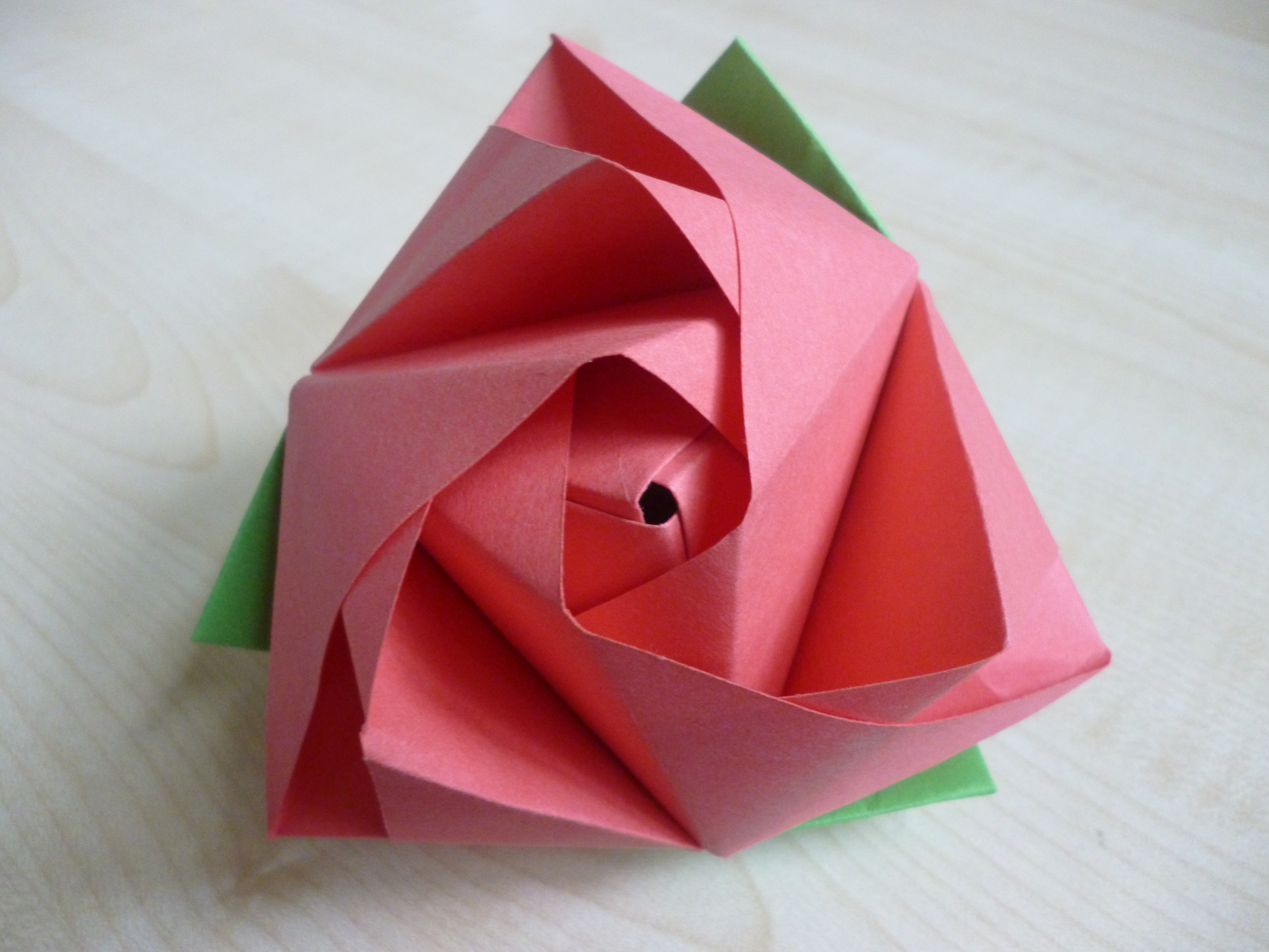 How To Fold Origami Cube Magic Rose Cube Learn 2 Origami Origami Paper Craft