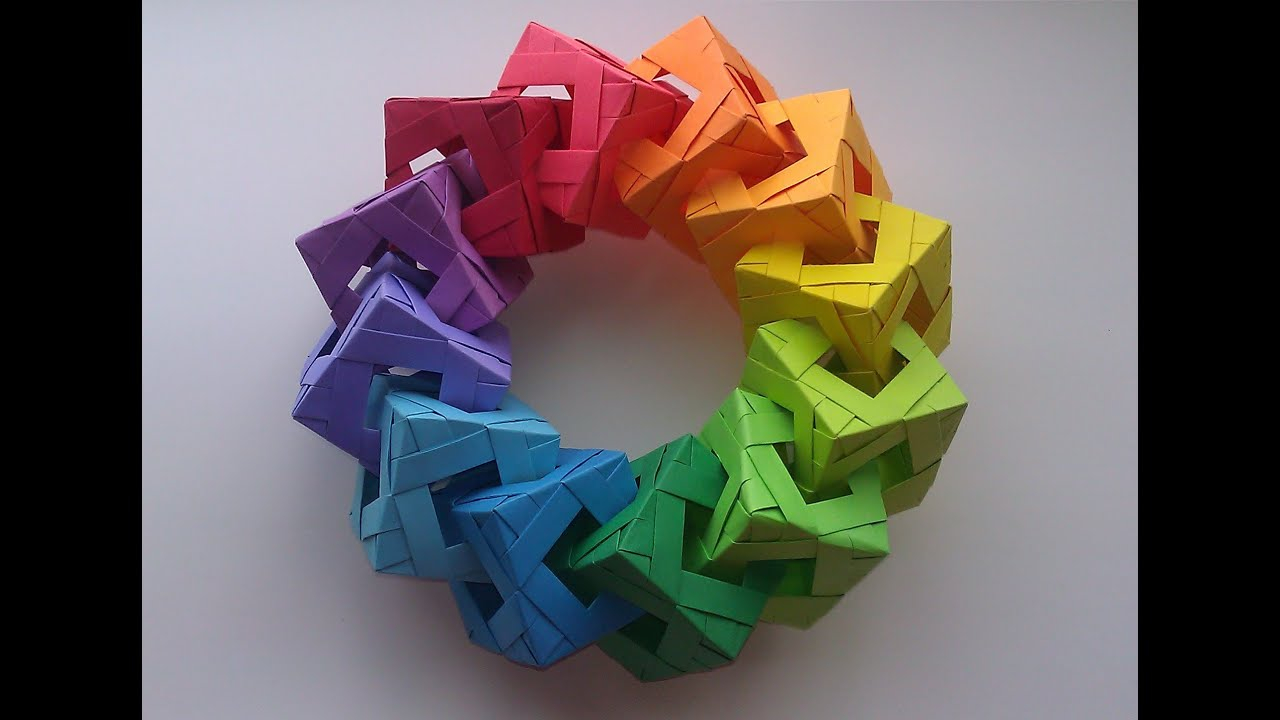 How To Fold Origami Cube Origami Cube Ring Tutorial