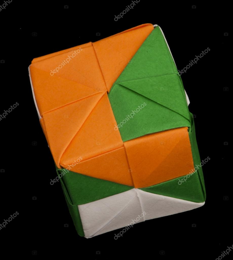 How To Fold Origami Cube Paper Cubes Folded Origami Style Stock Photo Deyangeorgiev2