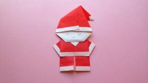 How To Fold Santa Claus Origami Origami Santa Claus Instructions