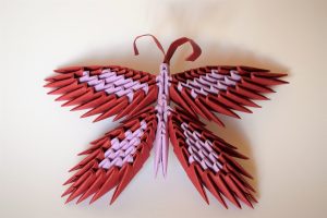 How To Make 3D Origami Butterfly Butterfly 3d Origami Diy