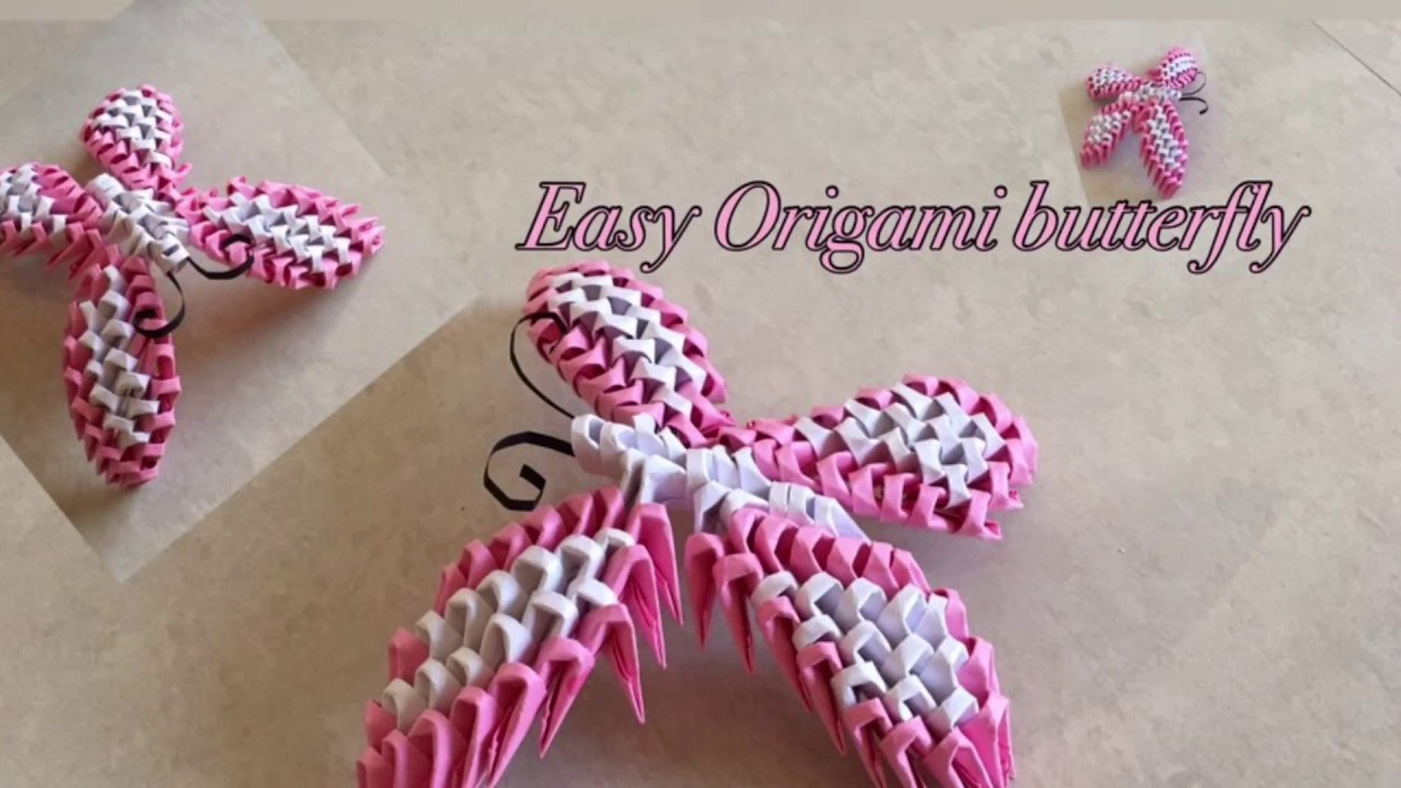 How To Make 3D Origami Butterfly Easy And Simple 3d Origami Butterfly Priti Sharma