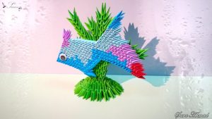 How To Make 3D Origami Fish How To Make 3d Origami Fish