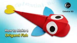 How To Make 3D Origami Fish How To Make A Origami Fish Paper Fish 3d Origami Fish