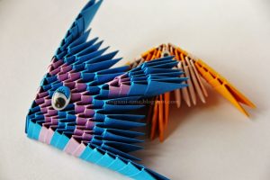 How To Make 3D Origami Fish Origami Instructions Fish Modular 3d Make Origami Easy