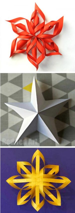 How To Make 3D Star Origami 3d Paper Stars From Post It Notes Babble Dabble Do