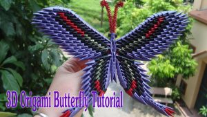 How To Make A 3D Origami Butterfly How To Make 3d Origami Butterfly Diy Paper Butterfly Tutorial