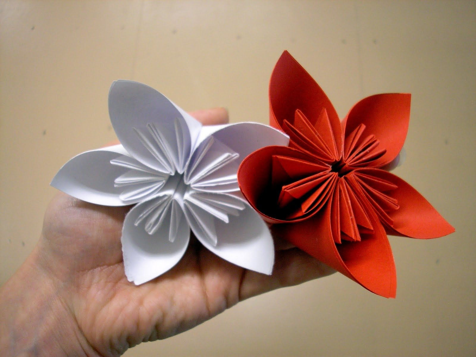 How To Make A Flower Origami Easy Fleur Origami Rose Lovely Easy Paper Flower Origami Flower Ideas For