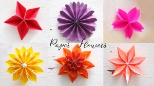 How To Make A Flower Origami Easy Origami Instructions Paper Folding Mindy