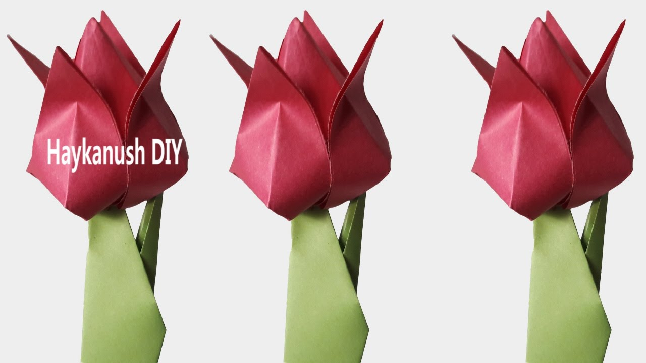 How To Make A Flower Origami Step By Step Easy Origami For Beginners Step Step Origami Flowers Tutorial