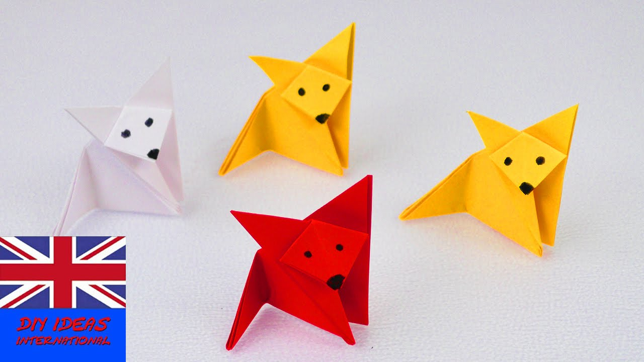How To Make A Fox Origami How To Make An Origami Fox Super Easy Super Cute Paper Ideas