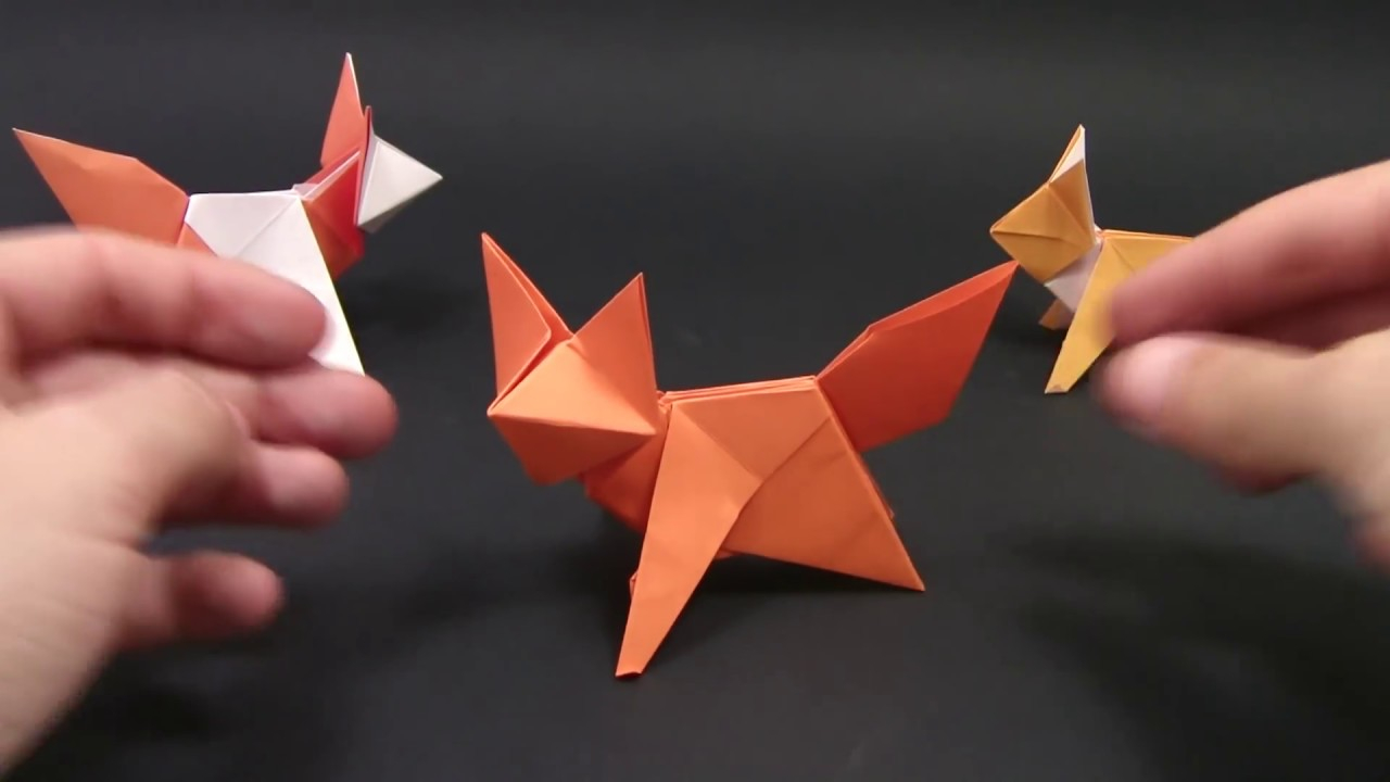 How To Make A Fox Origami Origami Fox Easy Yakomoga Origami Easy Tutorial